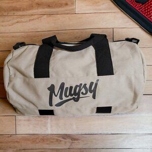 Mugsy Jeans Duffle Bag with Shoulder Strap